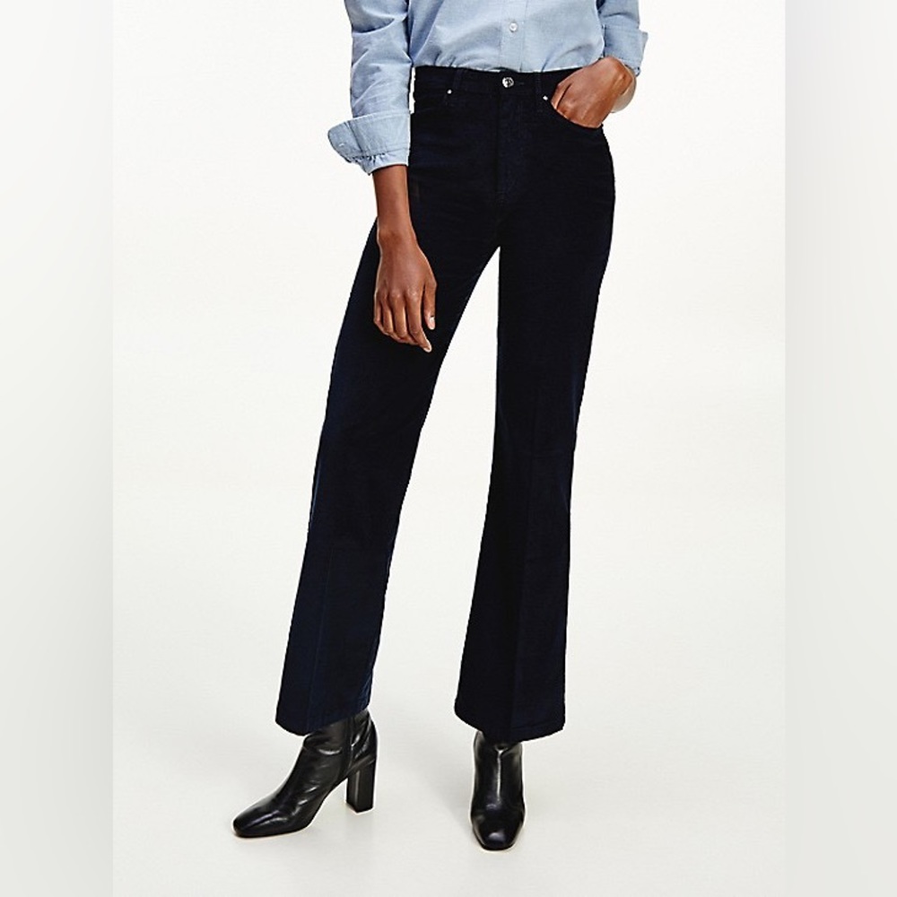 Tommy Hilfiger Black Corduroy Pants